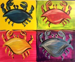 crab painting