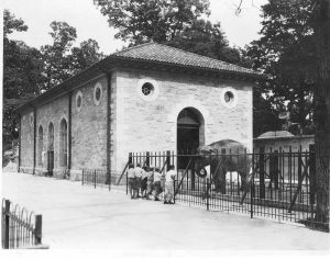 historic elephant house habitat.