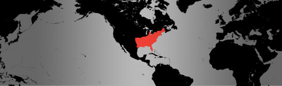 eastern box turtle map