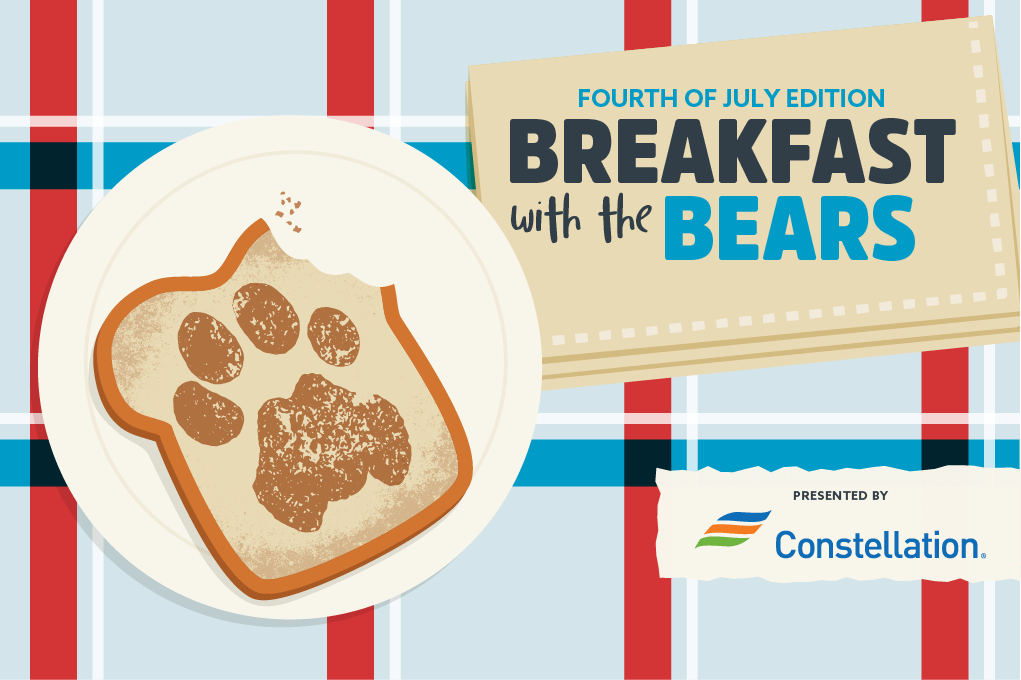 Breakfast with the Bears, Fourth of July edition. Presented by Constellation