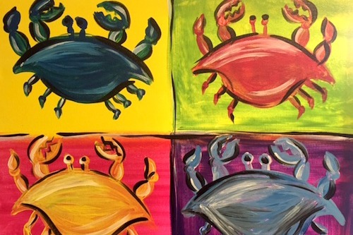 maryland crab painting