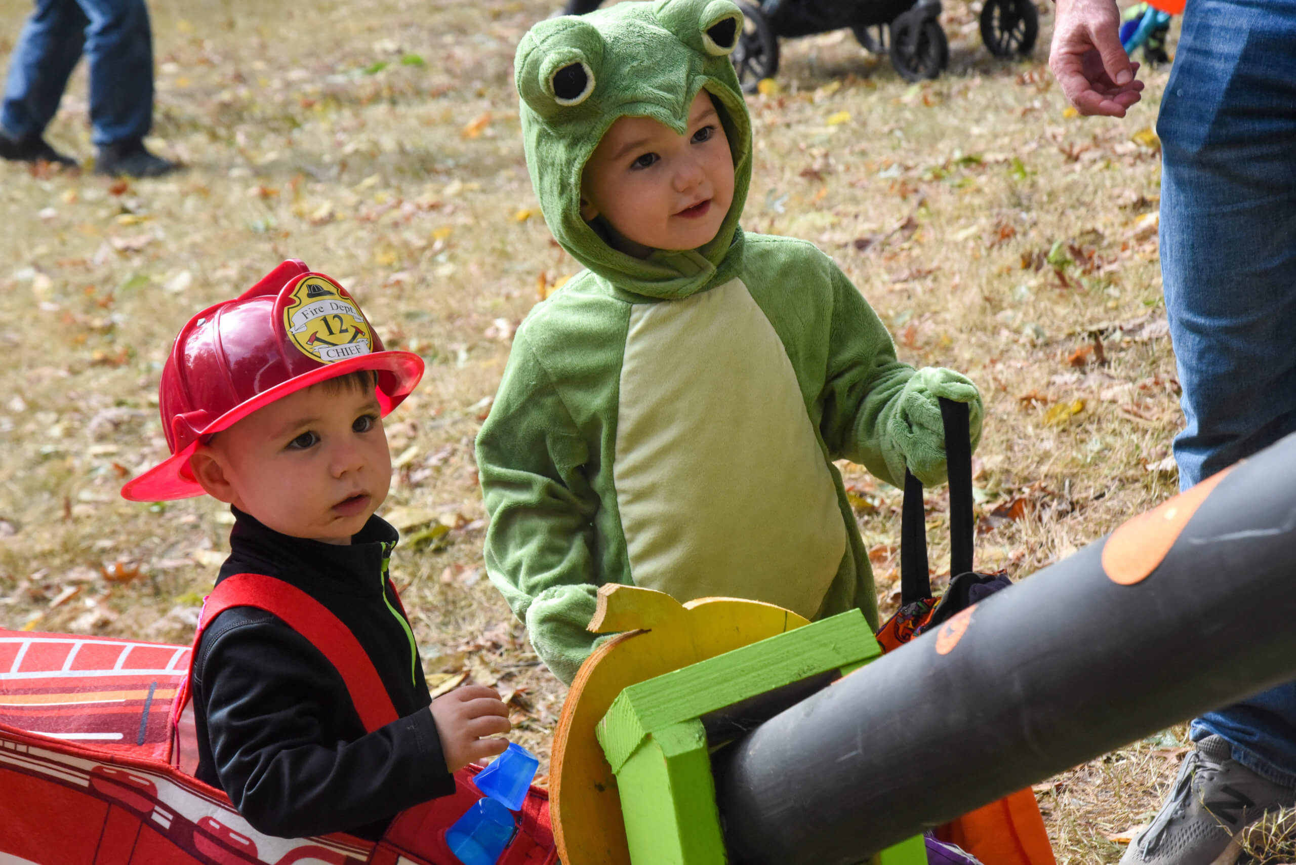 children in costumes
