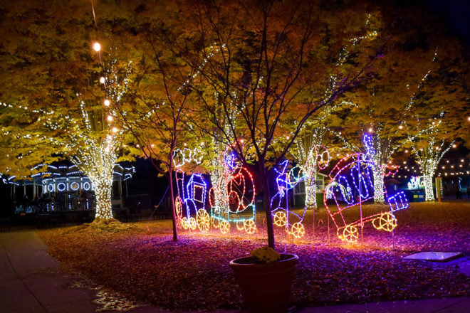 christmas light display