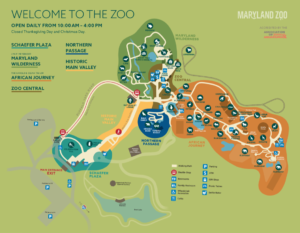 Map & Directions  The Maryland Zoo