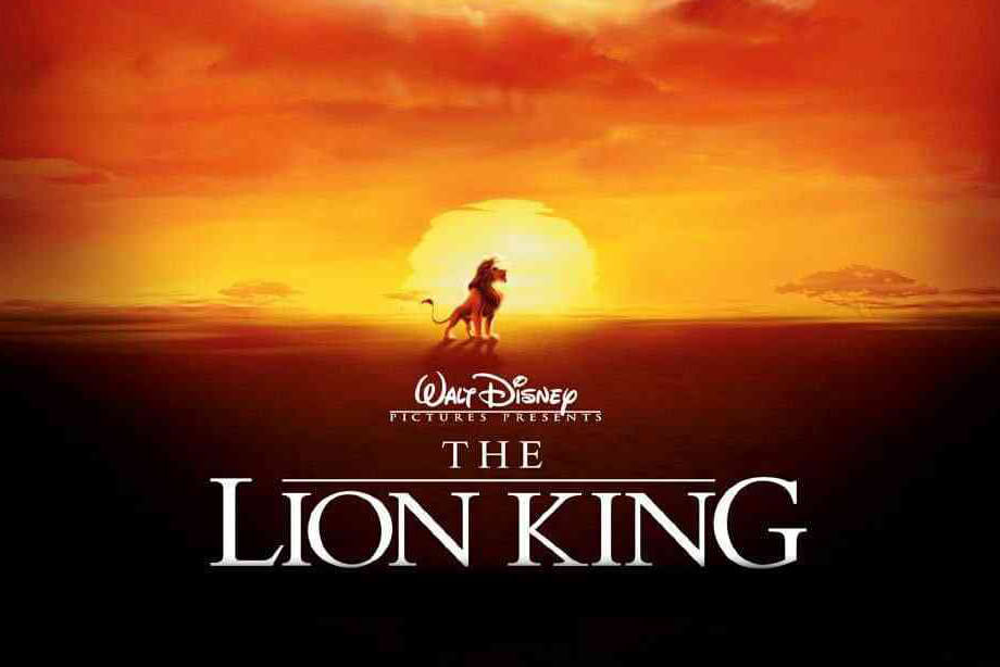 The lion king movie poster