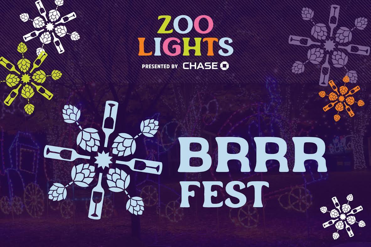 zoo lights presented by chase brrr fest