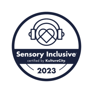 sensory inclusive 2023 badge